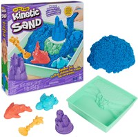 Spin Master Kinetic Sand - Set de Caja de Arena con Arena de Juego y Herramientas-3