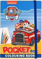 Wins Holland libro para colorear Paw Patrol azul - formato bolsillo para niños