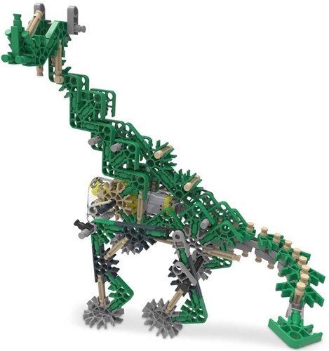 K'nex set de construcción dinosaurio Knexosaurus Rex con motor 255 piezas juguete-2