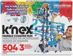K'nex circuito de canicas para construir con motor - juguete STEM - 504 piezas