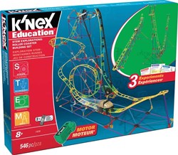 K'nex set de construcción STEM montaña rusa - K'NEX Education Roller Coaster 546 piezas