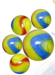 Don Juan canicas aliens set de juego 20+1 canicas coloridas