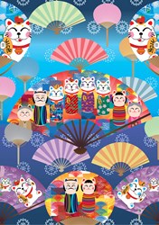 Yazz puzzle Kokeshi World - 1000 piezas juguete rompecabezas