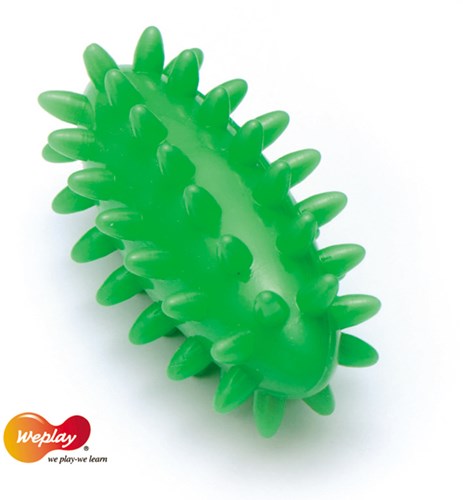 Eduplay pelota de masaje juguete sensorial verde - set de 6 piezas