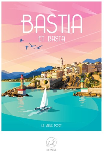 La Loutre puzzle Bastia - Le Vieux Port - puzzle de 1000 piezas