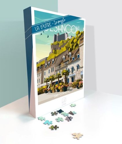 La Loutre puzzle BESANCON Sans Contrefaçon - rompecabezas 1000 piezas juego-2
