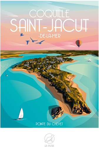 La Loutre puzzle Saint-Jacut-de-la-Mer - 1000 piezas - rompecabezas paisaje