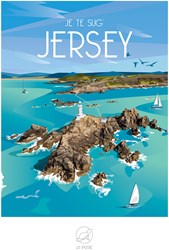 La Loutre puzzle Je Te SUG'JERSEY - 1000 piezas juego de rompecabezas