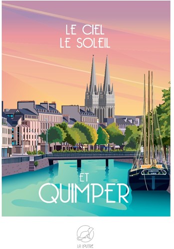 La Loutre Le Ciel Le Soleil et QUIMPER - 1,000 pieces