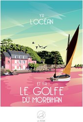La Loutre puzzle 1000 piezas Golfe du Morbihan océano