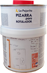 La Pajarita pintura de pizarra blanca - dos componentes para pizarras
