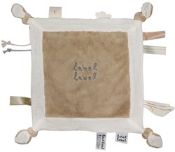 Label Label mantita de apego nougat bebé algodón sostenible