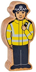 Lanka Kade figura de agente de policía de madera juguete educativo