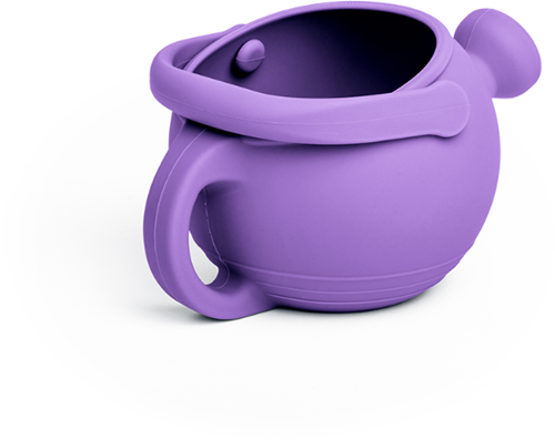 Bigjigs regadera de silicona - Lila lavanda - Juguete de agua niños-3