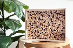 Little Creations bandeja mosaico kit DIY arena - set creativo para adultos