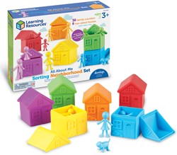 Learning Resources Learning Resources - All About Me Sorting Neighbourhood Set