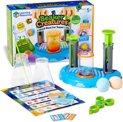 Learning Resources Learning Resources - Beaker CreaturesÂ® Liquid Reactor Super Lab