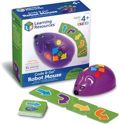 Learning Resources ratón robot programable juguete azul educativo STEM