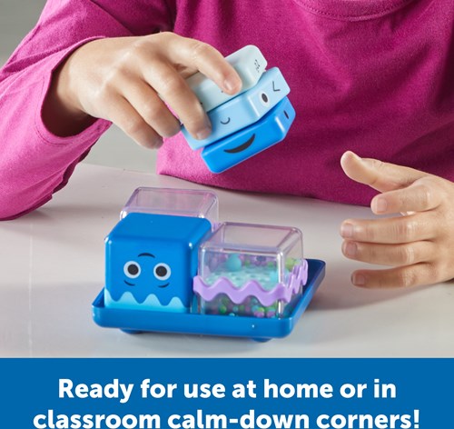 Learning Resources juguete sensorial Cool Down Sensory Cubes fidget set-2