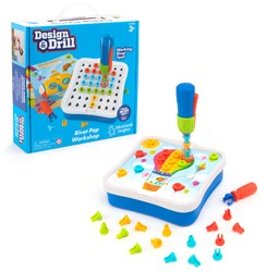 Learning Resources Learning Resources - Design & DrillÂ® Rivet Pop Workshop