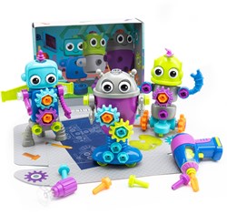 Learning Resources set de construcción Design & Drill robot taller juguete