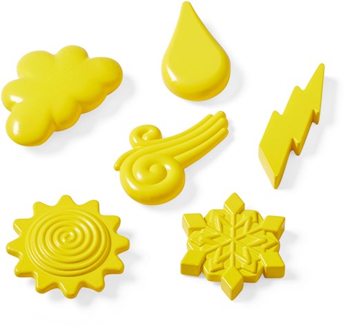 Learning Resources juguete educativo - Explore the Weather Counters aprender el clima-2