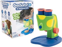Learning Resources microscopio infantil GeoSafari Junior azul juguete educativo