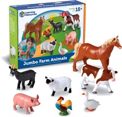 Learning Resources Learning Resources - Jumbo Farm Animals