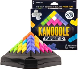 Learning Resources juego de rompecabezas Kanoodle Pyramid - 200 desafíos mentales