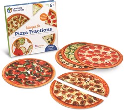 Learning Resources Learning Resources - Magnetic Pizza Fractions