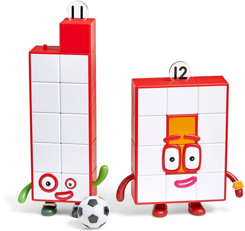 Learning Resources Numberblocks set de juego - figuras 11 y 12 - juguete educativo