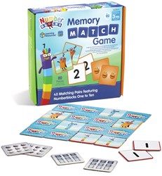 Learning Resources juego de memoria Numberblocks - juego de cartas educativo para niños