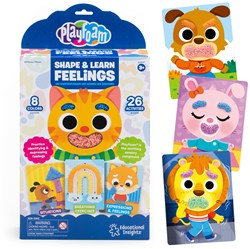 Learning Resources juguete educativo Playfoam Shape & Learn Feelings