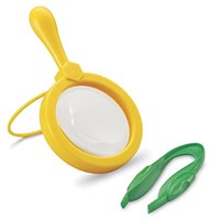 Learning Resources set de experimentos - Lupa jumbo y pinza para niños-2
