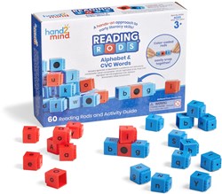 Learning Resources juguete educativo alfabeto y palabras CVC rojo