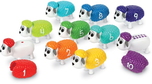 Learning Resources juguete educativo Snap-n-Learn ovejas para contar set