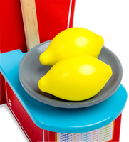 BigJigs juguete limón - fruta de madera para cocina infantil