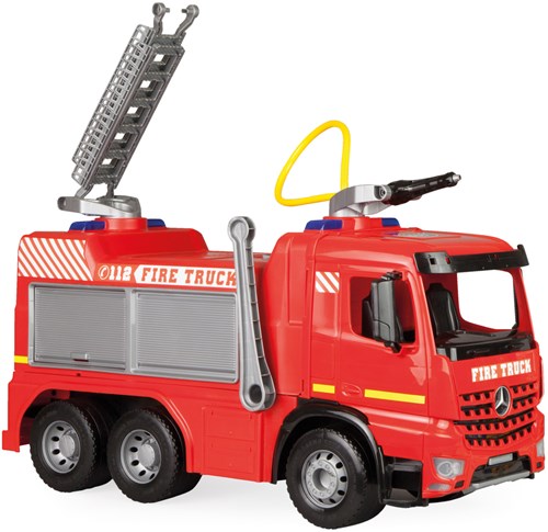 Lena Camión de bomberos GIGA TRUCKS Mercedes-Benz Actros 66cm juguete