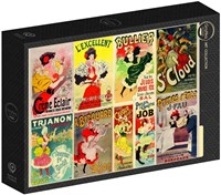 Grafika puzzle Les Affiches de Georges Meunier - 1500 piezas rompecabezas artístico-2