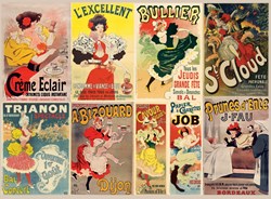 Grafika puzzle Les Affiches de Georges Meunier - 1500 piezas rompecabezas artístico