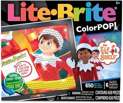 Basic Fun juguete luminoso Lite Brite Colorpop Elf on the Shelf creativo