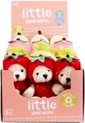 Living Nature fruta de peluche juguete - juguete educativo colorido