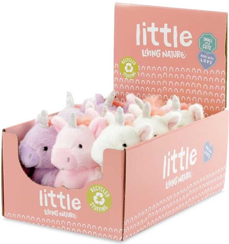 Living Nature unicornio de peluche LITTLE Snugglies - juguete suave