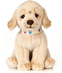 Living Nature peluche Giant Golden Lab Puppy perro de peluche