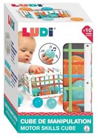 Ludi cubo de actividades juguete motriz aprendizaje sensorial bebé