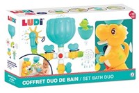 Ludi juguete de baño dino circuito de agua - juguete educativo para bebés