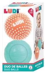 Ludi pelotas sensoriales 13cm - juguete sensorial motricidad