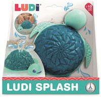 Ludi juguete de baño tortuga fuente de agua con luz y cambio de color