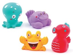Ludi juguete de baño rociadores de agua océano para niños - PVC colorido