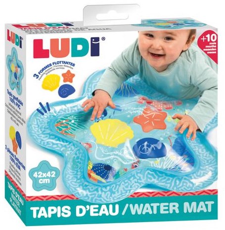 Ludi alfombra de agua para bebés estrella - juguete sensorial